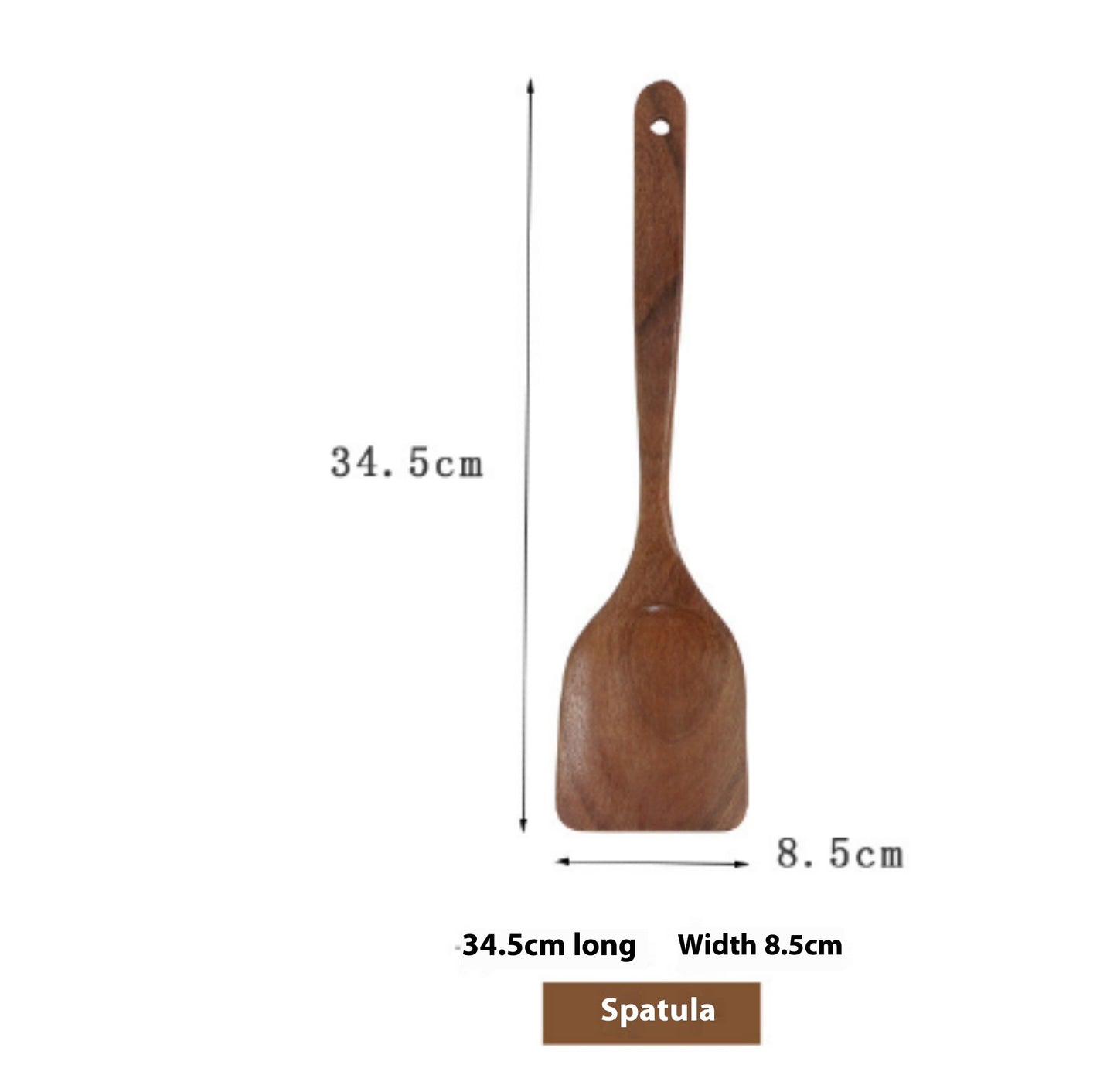 Natural Wood Kitchen Utensil Set