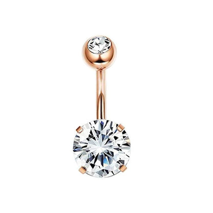 Stainless Steel Navel Stud – Belly Button Piercing Jewellery, 30 Styles