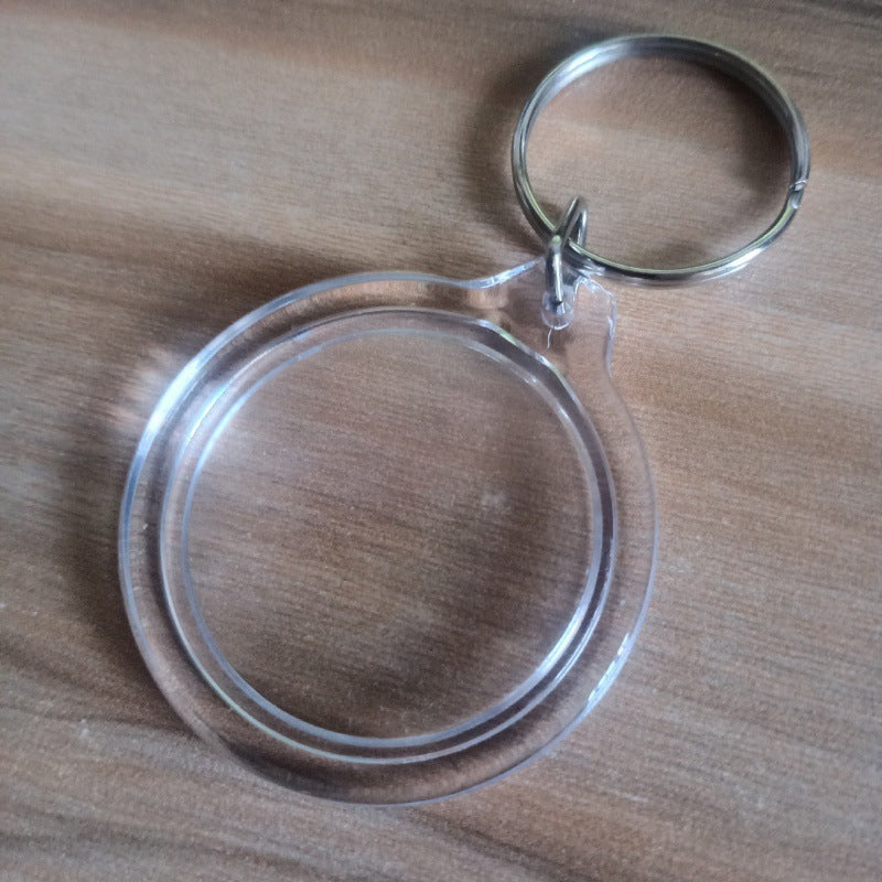 Clear Acrylic Keychain Blank | 16 Shapes | DIY Craft