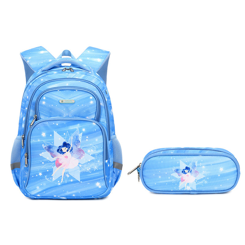 Kids' Animal School Backpack Set – Lightweight & Spine-Protection