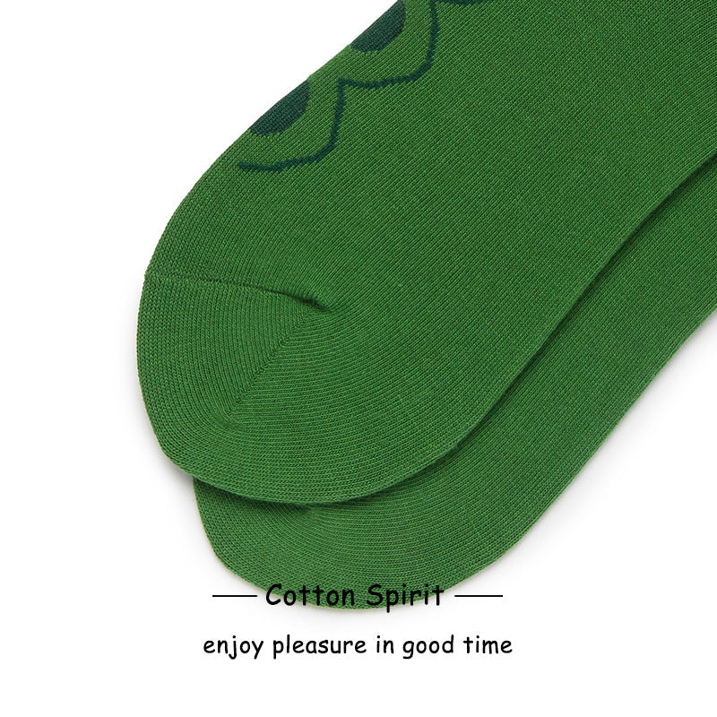 Unisex Animal Print Cartoon Tube Socks – 4 Designs