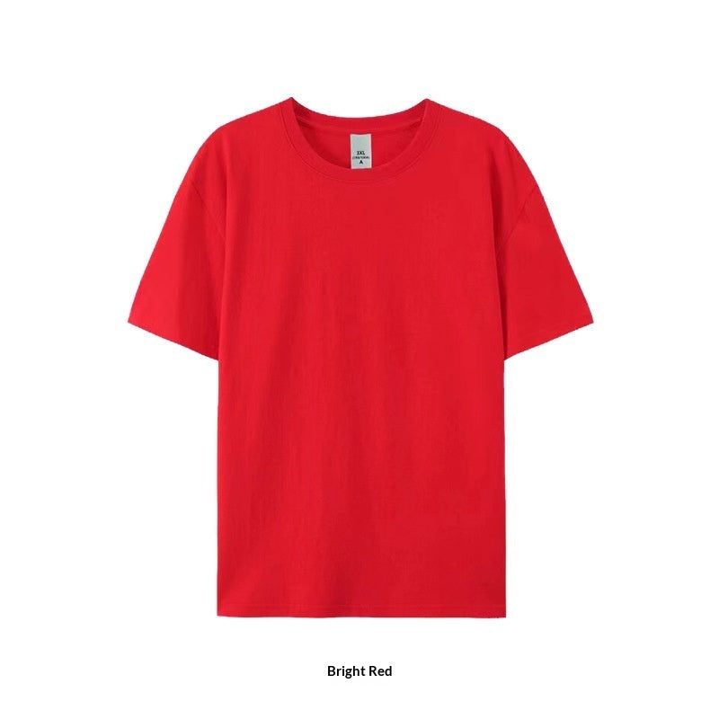 Unisex Drop Shoulder Cotton T-Shirt | XS–6XL