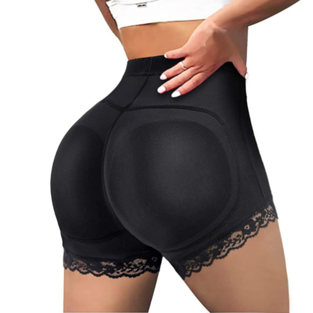 Women's Body Sculpting Hip Lift Shorts | Shaping Shorts | Black & Skin Tone