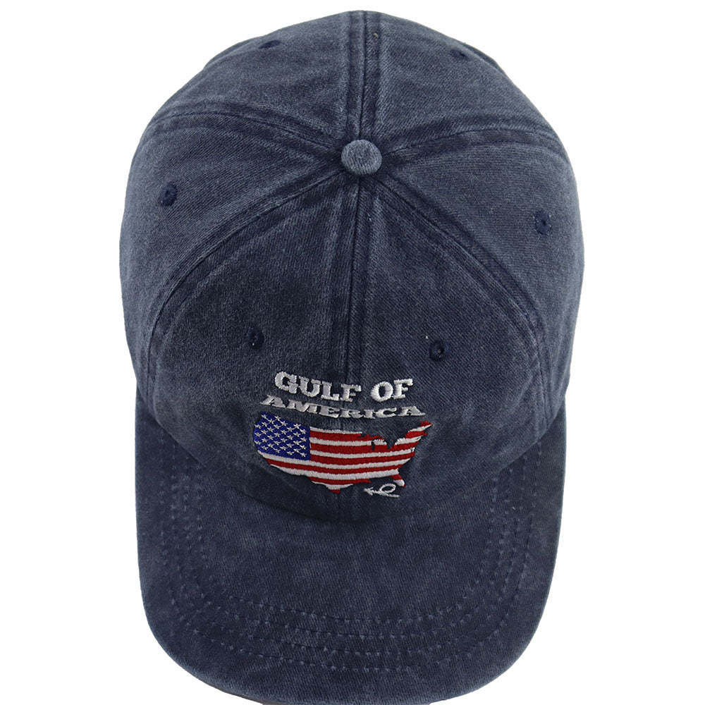 Gulf of America Embroidered Baseball Cap | Patriotic Unisex Cotton Hat
