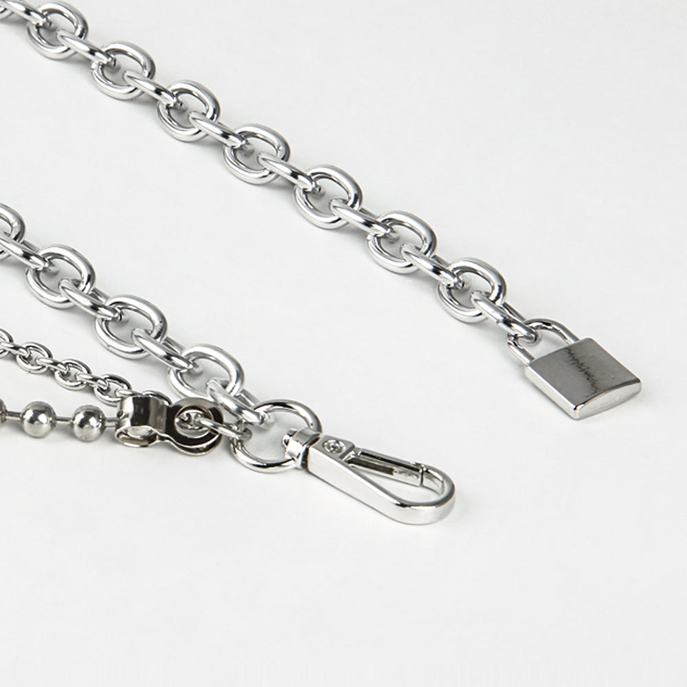 Women's Multilayer Waist Chain – Hip Hop Punk Body Jewellery, Gold & Silver