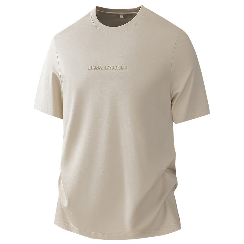 Men's Modal Ice Silk T-Shirt | Soft Lightweight Short Sleeve