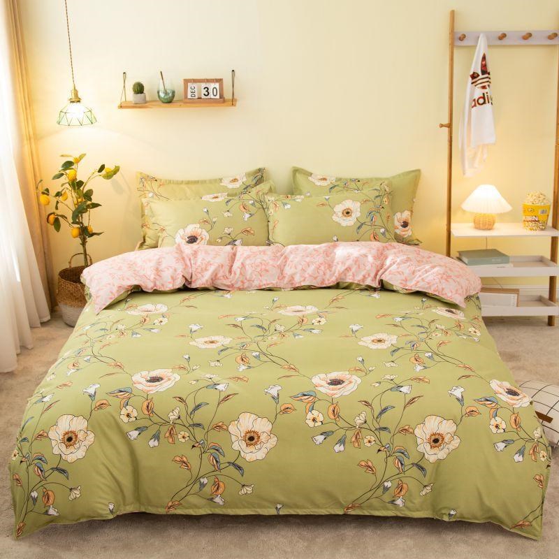 Printed Cotton Duvet Cover | Single, Double & King Sizes