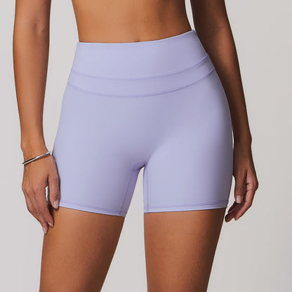 Women's Brushed Nylon Yoga Shorts | Cloud Sense | 5 Colours