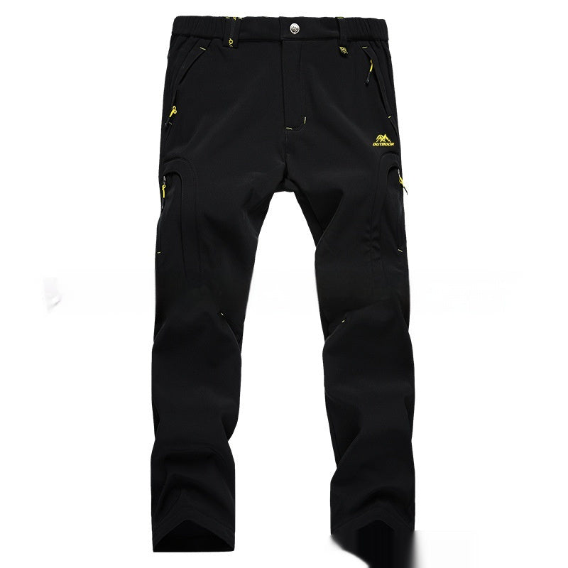 Waterproof Fleece-Lined Outdoor Trousers | Hiking & Climbing Pants