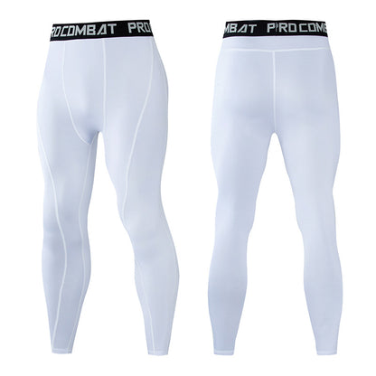 Men's Compression Pants – Sports Leggings, Multiple Colours, S–3XL