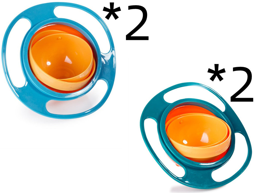 360° Rotating Spill-Proof Baby Bowl