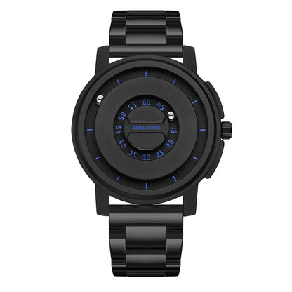 Fashion Coloured Dial Watch with Interchangeable Strap