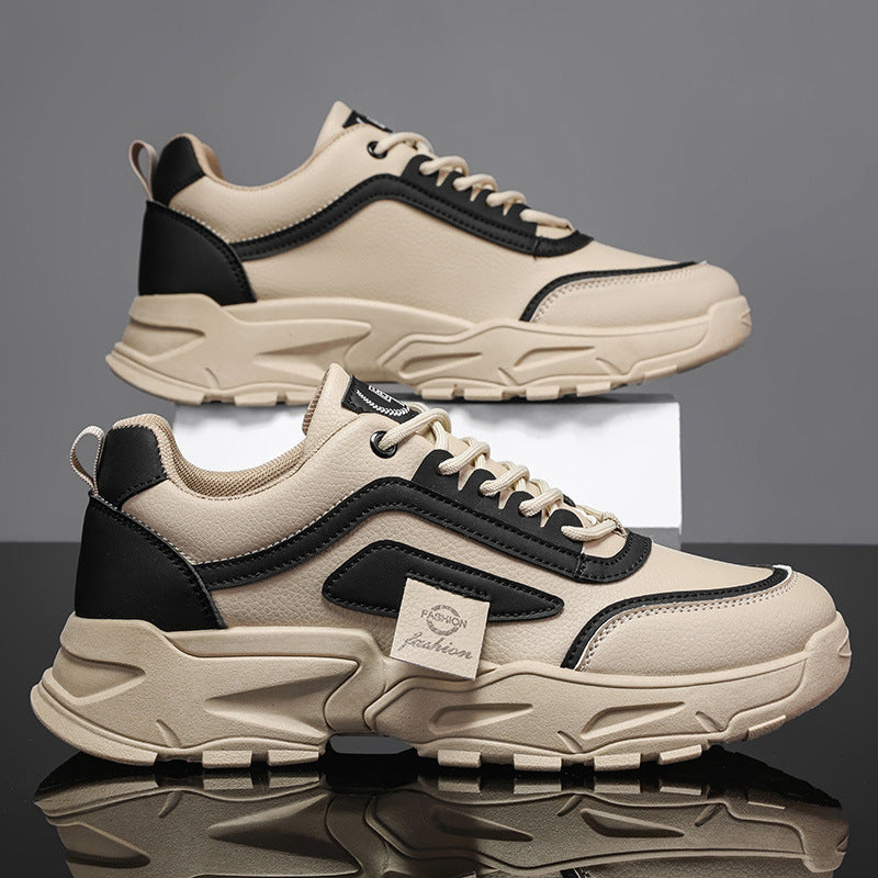 Men's Low-Top Casual Outdoor Sneakers | Mesh-Lined