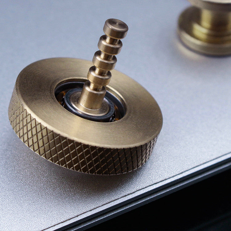 Copper Fingertip Spinner Anti-Anxiety Decompression Gyro