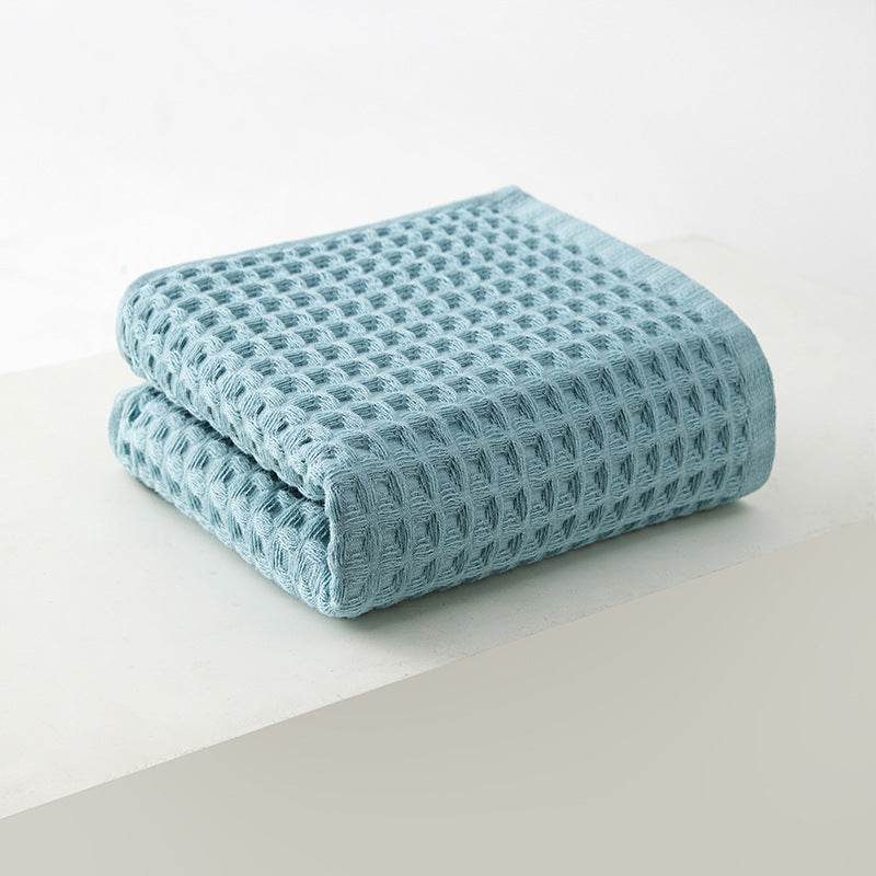 Pure Cotton Jacquard Face Towel | Low-Lint 34x72cm | 7 Colours