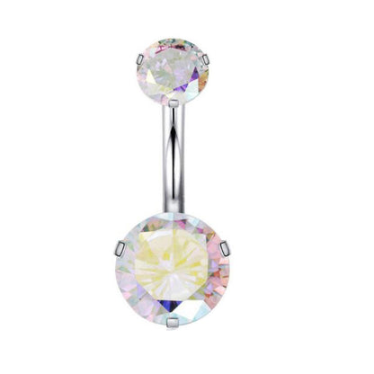 Stainless Steel Navel Stud – Belly Button Piercing Jewellery, 30 Styles