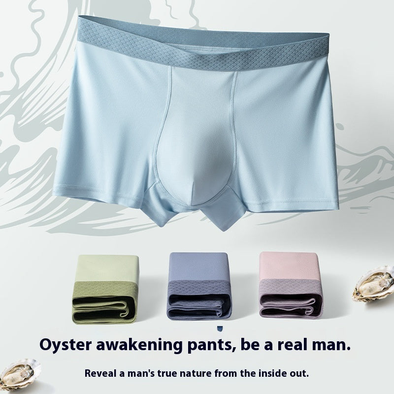 Men's Modal Boxer Briefs – Soft Breathable Mid-Waist 5 Colours