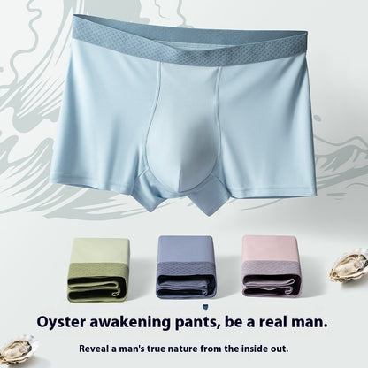 Men's Modal Boxer Briefs – Soft Breathable Mid-Waist 5 Colours