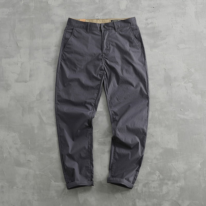 Men's Straight-Leg Casual Trousers | 4 Colours M-3XL