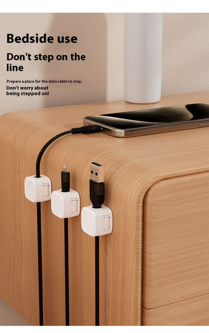 Magnetic Under-Desk Cable Management Clips