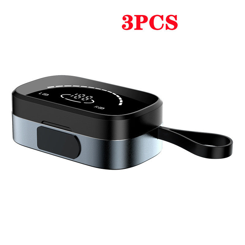 TWS Bluetooth 5.0 Earbuds with Power Bank Charging Case | Black & Blue