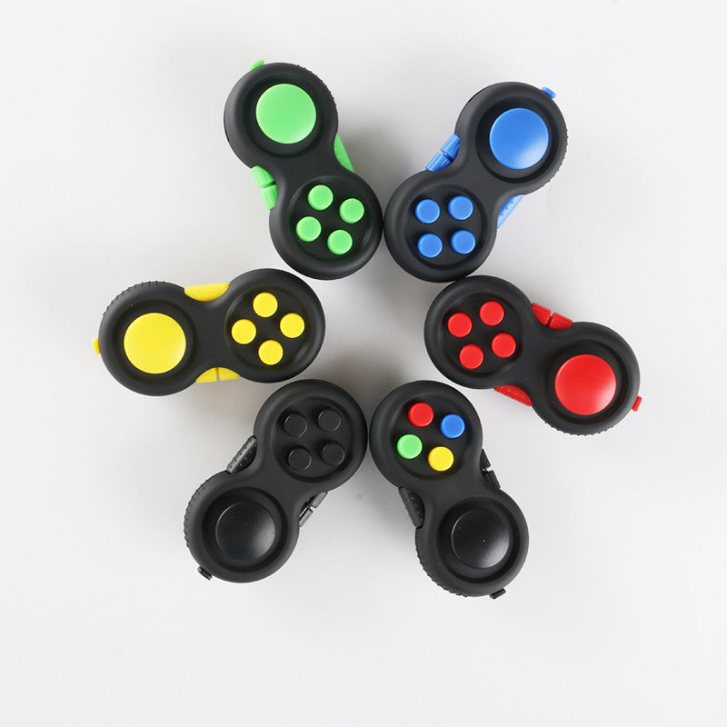 Decompression Handle Button Cube – Multi-Skill Fidget Toy