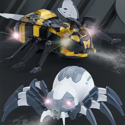 RC Spray Creature Toy - Spider, Bee or Octopus with Mist Function