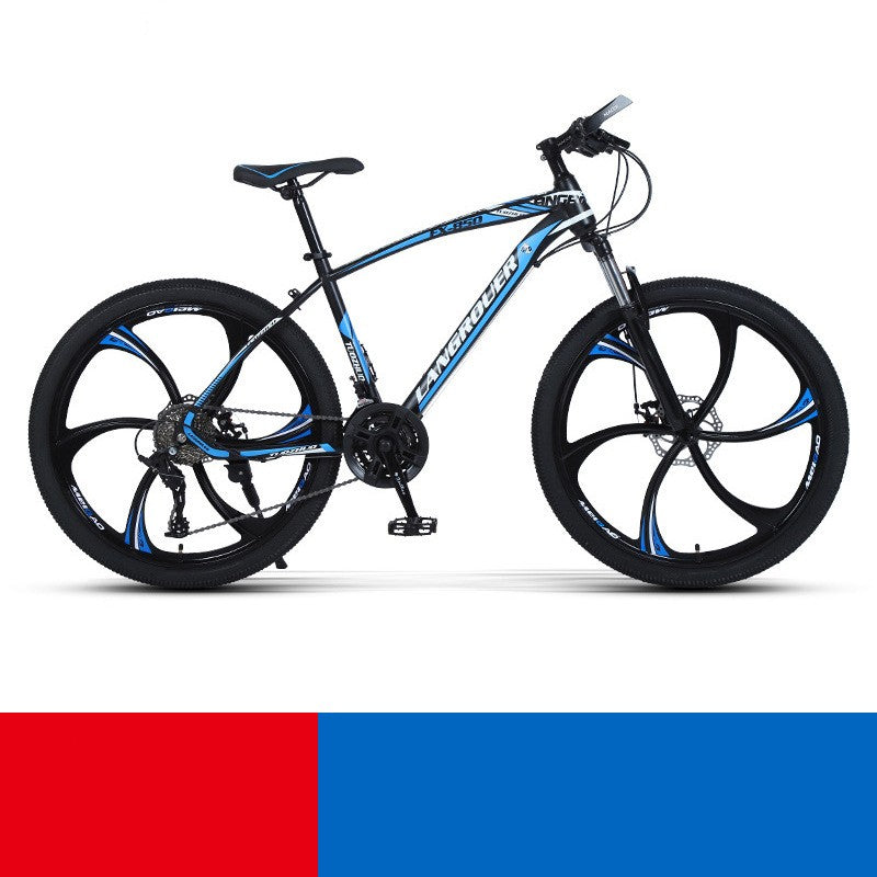 Mountain Bike – Carbon Steel Double Disc Brake Variable Speed Cross-Country