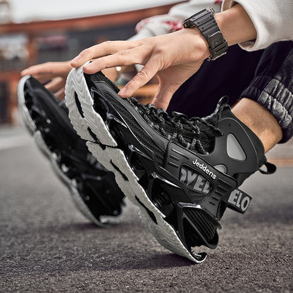 Men's Premium Microfibre Sports Trainers – Wear-Resistant Casual Shoes