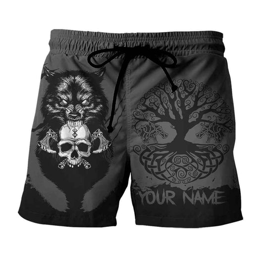 Men’s Casual Summer Beach Shorts – Lightweight Stretch Printed Shorts