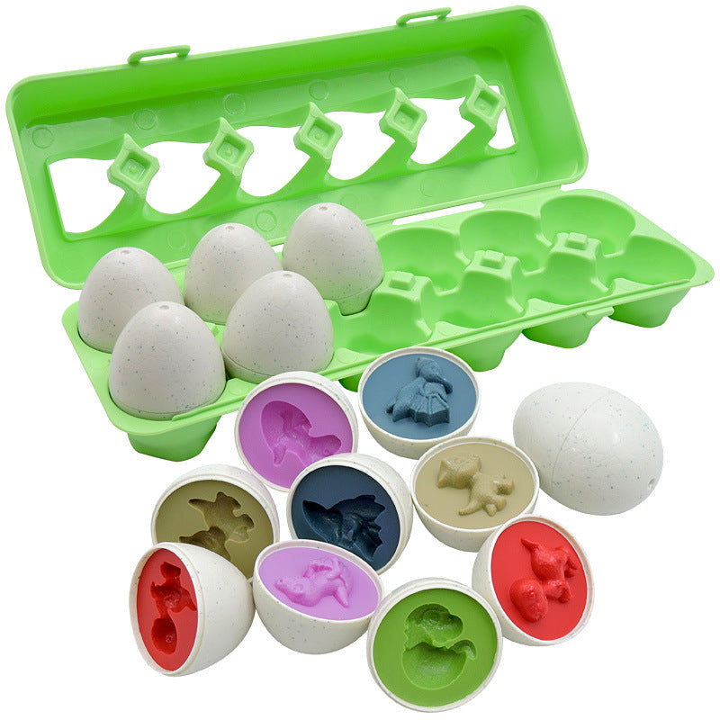 Montessori Egg Shape Matching Toy - Educational Sorting Game for Kids