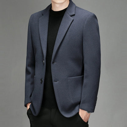 Men's Woollen Suit Jacket – Refined Casual Autumn Winter | M–4XL