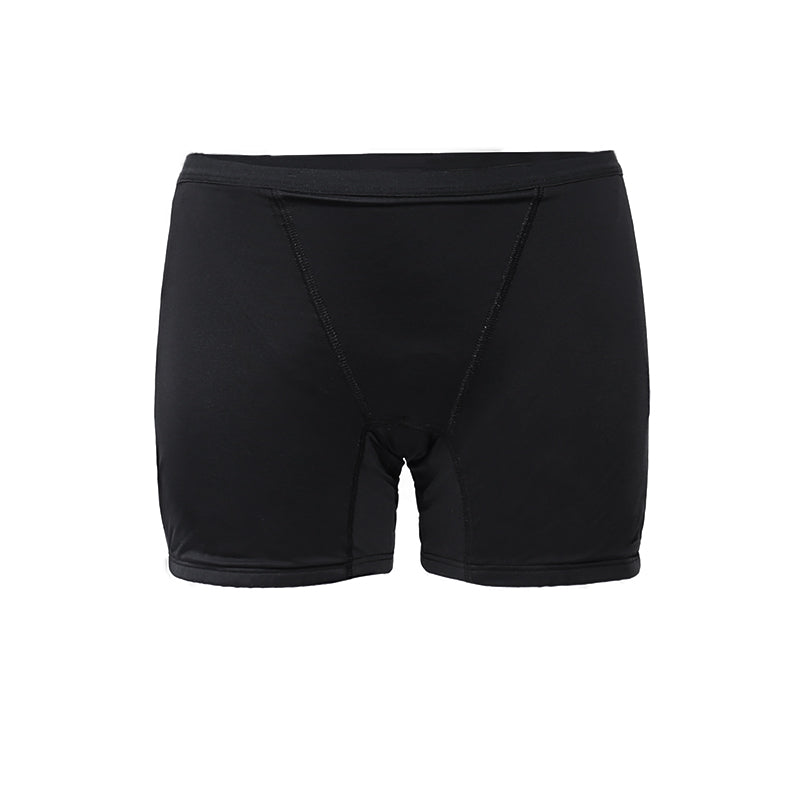 Women's Menstrual Boxer Briefs | Leak-Proof Period Underwear | Black