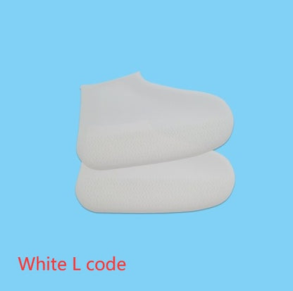 Silicone Waterproof Shoe Covers – Heeled Overshoes, Unisex