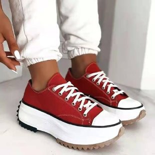 Women's Platform Mesh Casual Trainers | Round Toe Sport Shoes