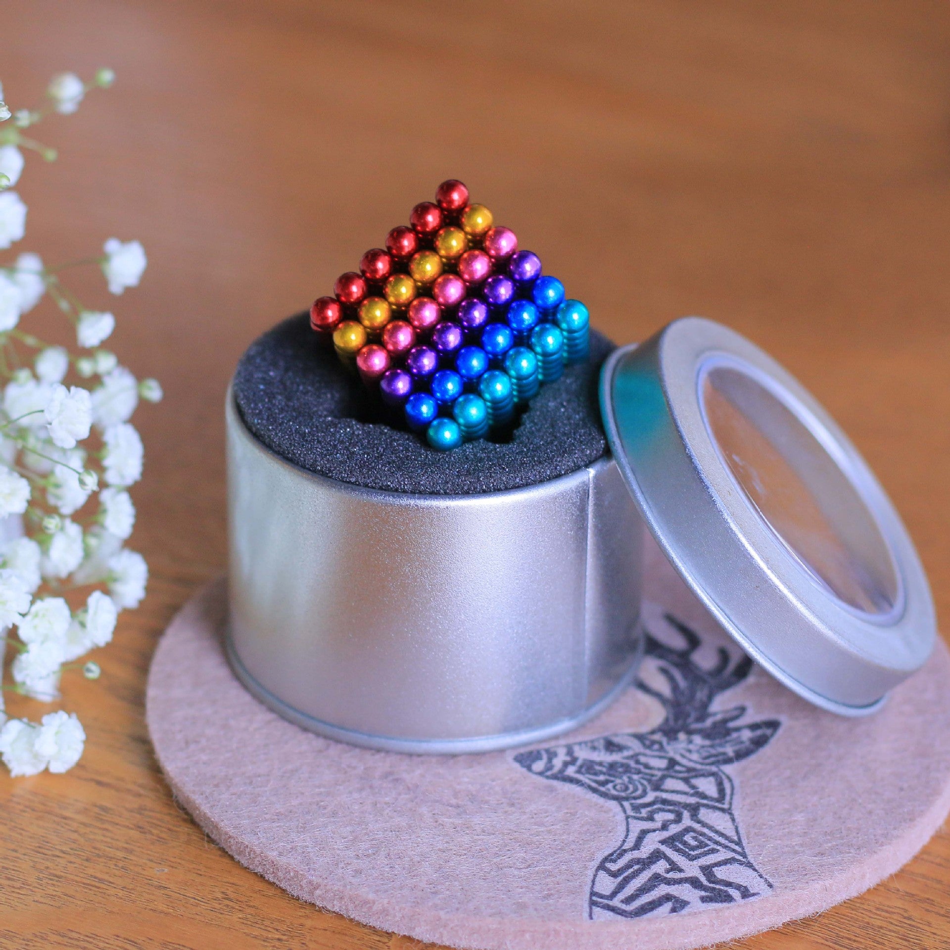 5mm Neodymium Magnetic Balls 216-Piece Fidget Set - JParker Collections