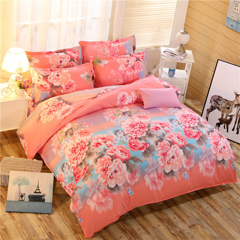 Reactive Print Twill Bedding Set | Single to Super King
