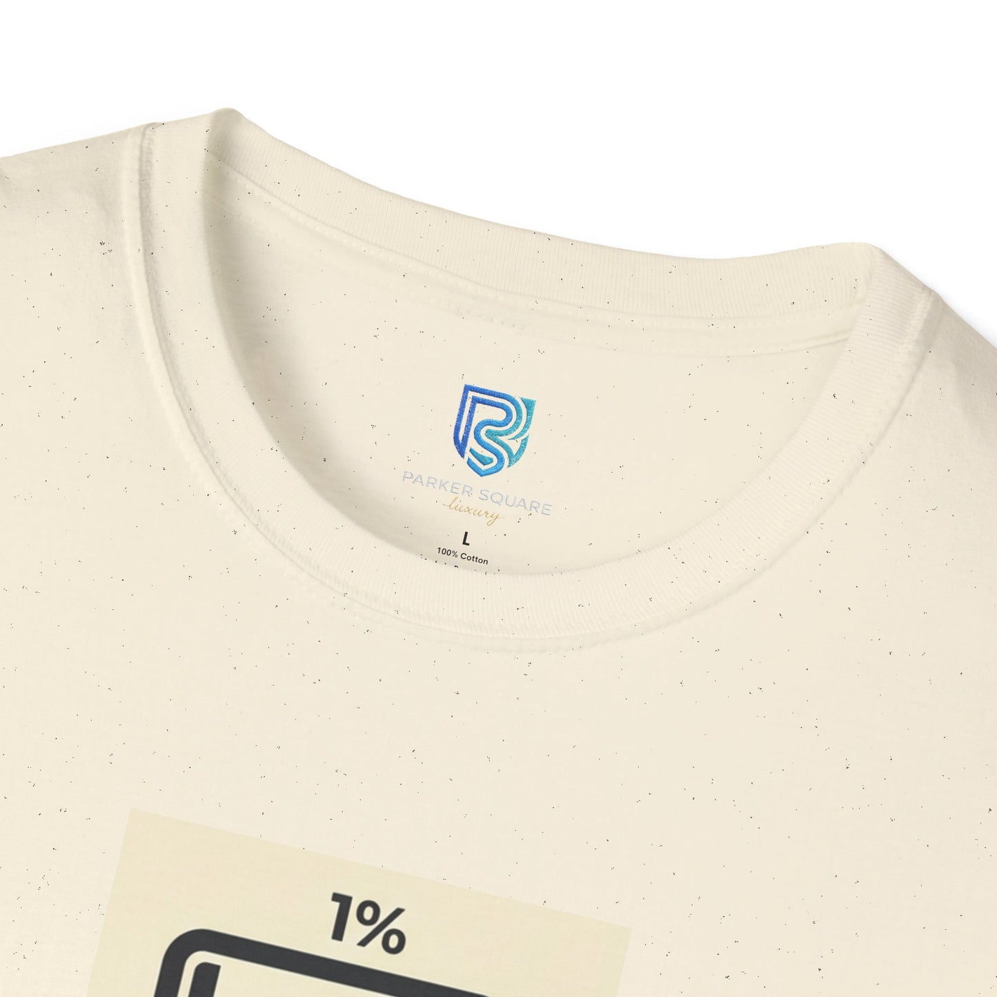 "My Social Battery Is At 1%" Low Battery Graphic Tee