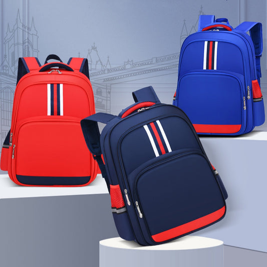 Kids' Nylon School Backpack – Air Pillow Straps & Anti-Theft, 20–35L