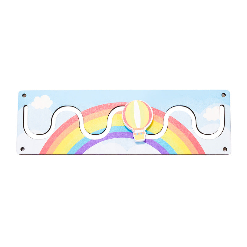 Montessori Wooden Busy Board Toy – Educational Activity Board, Ages 4–6