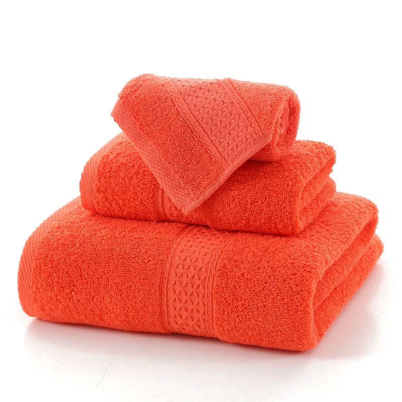 Long-Staple Cotton Towel Set | Absorbent Jacquard Towels | JParker