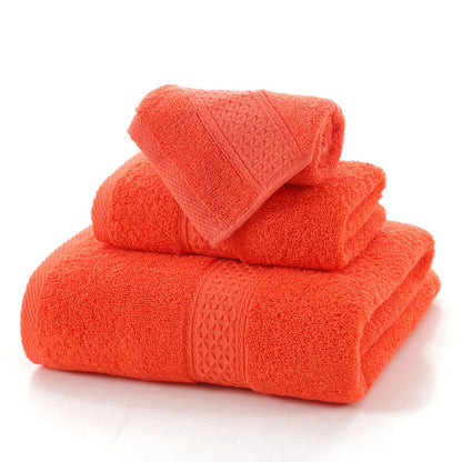 Long-Staple Cotton Towel Set | Absorbent Jacquard Towels | JParker