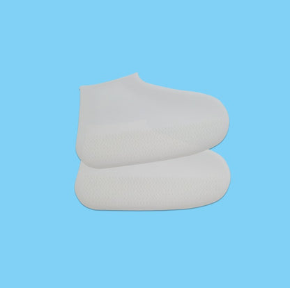 Silicone Waterproof Shoe Covers – Heeled Overshoes, Unisex