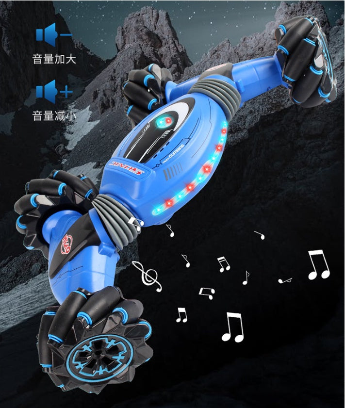 Double-Sided RC Drift Stunt Car – Off-Road Rock Sand Grass