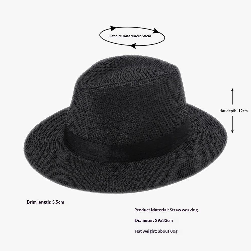 Women's Straw Flat-Top Sun Hat | Resort Panama Style – 18 Variants