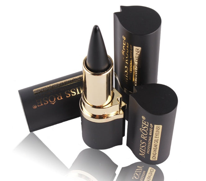 Waterproof Liquid Eyeliner Pen – Matte Black, Fine & Thick Lines