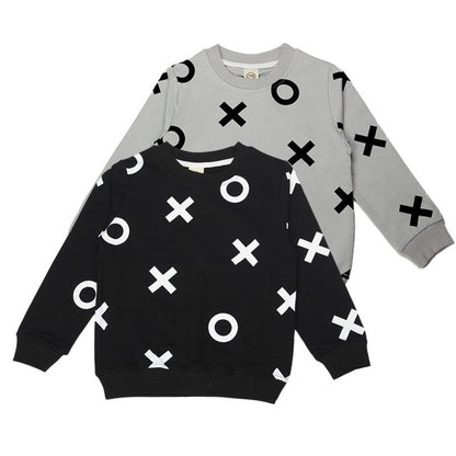 Children's 100% Cotton Round Neck Long Sleeve Sweatshirt | Boys & Girls
