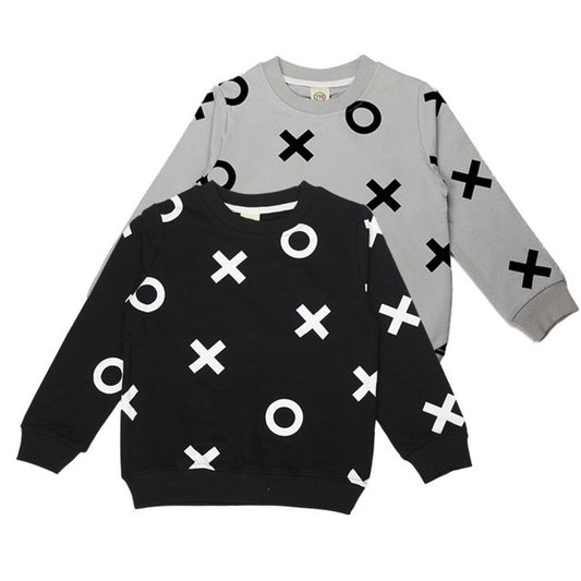 Children's 100% Cotton Round Neck Long Sleeve Sweatshirt | Boys & Girls