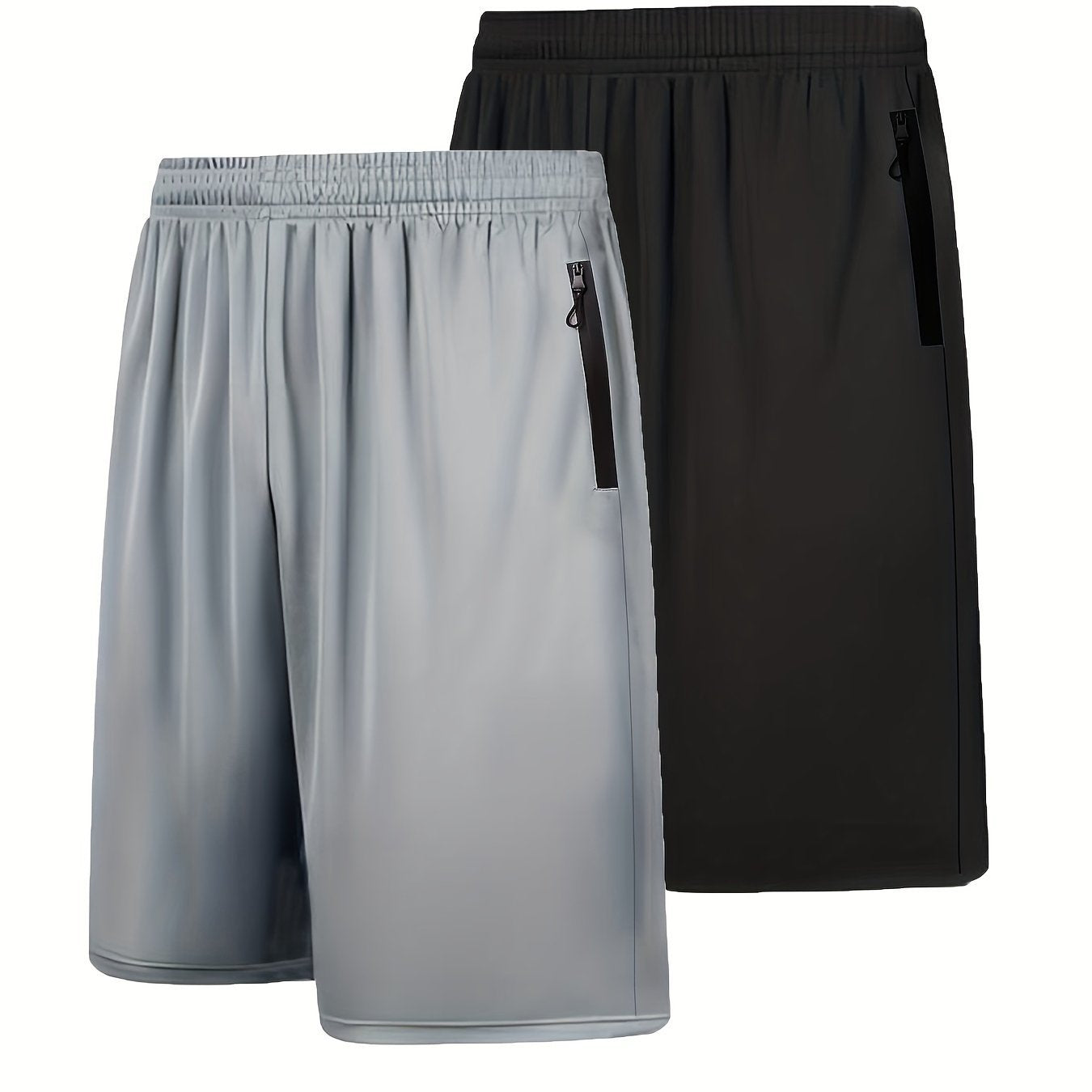 Men's Quick-Dry Sports Shorts 2-Pack