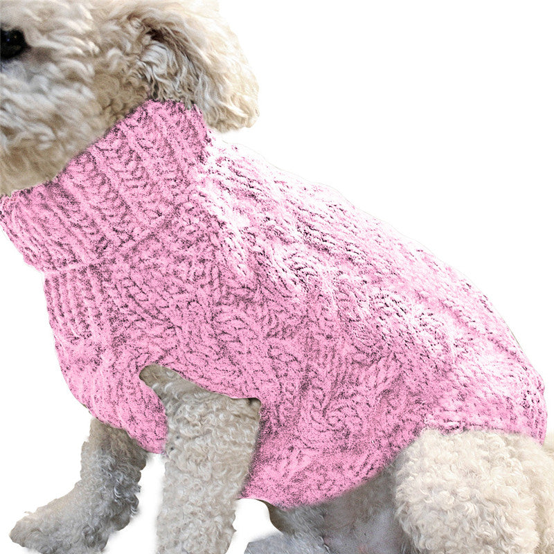 Dog Warm Winter Knit Coat | 7 Colours & 4 Sizes